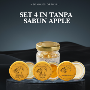 SET 4 IN 1 TANPA SABUN APPLE