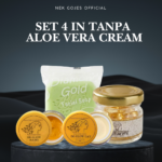 SET 4 IN 1 TANPA ALOE VERA CREAM