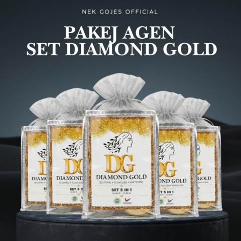 PAKEJ AGEN SET DIAMOND GOLD