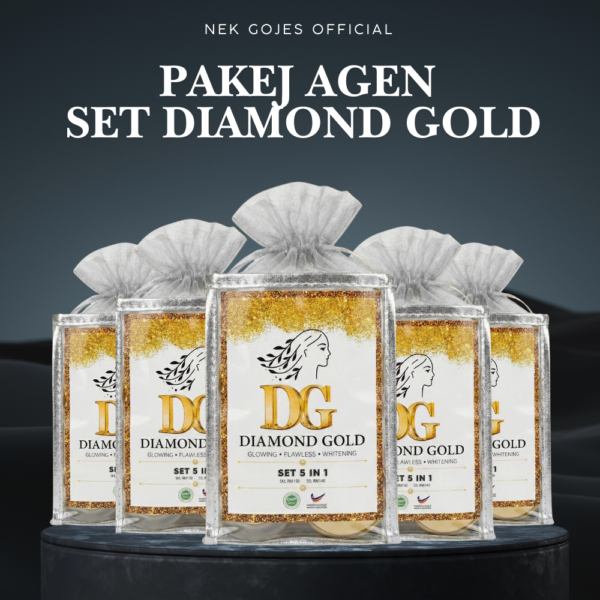 PAKEJ AGEN SET DIAMOND GOLD