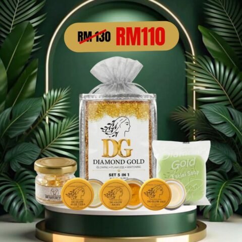 SET DIAMOND GOLD DAY CREAM KERAS