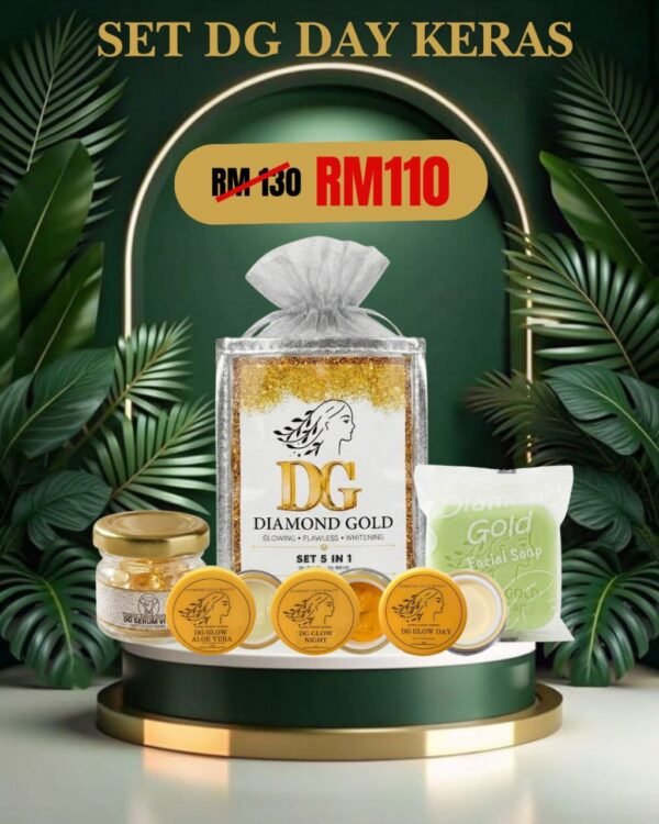 SET DIAMOND GOLD DAY CREAM KERAS