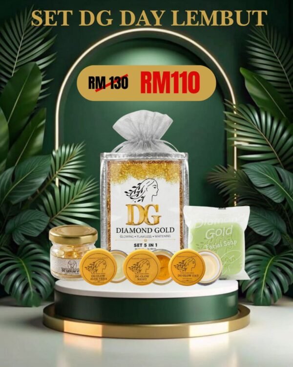 SET DIAMOND GOLD DAY CREAM LEMBUT