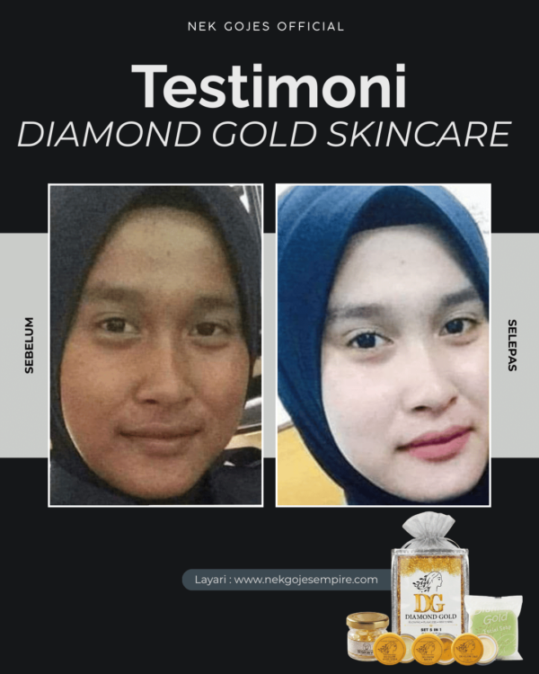 SET DIAMOND GOLD DAY CREAM KERAS