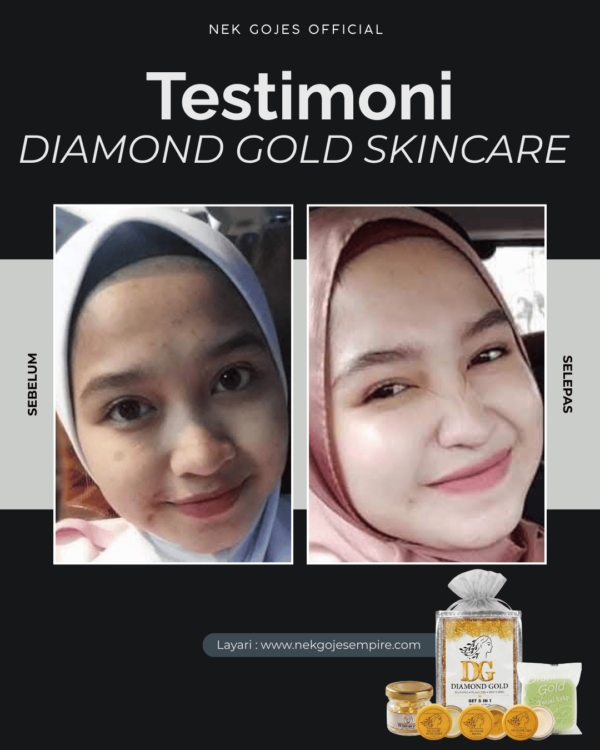 SET DIAMOND GOLD DAY CREAM LEMBUT