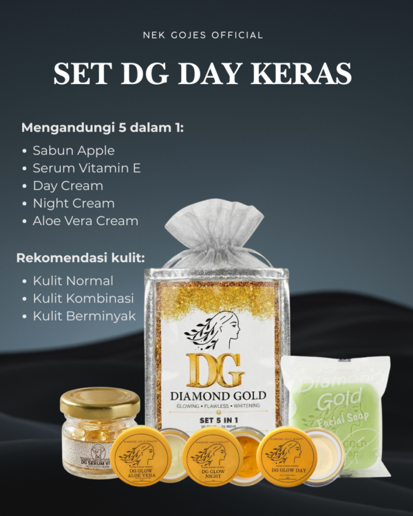 SET DIAMOND GOLD DAY CREAM KERAS