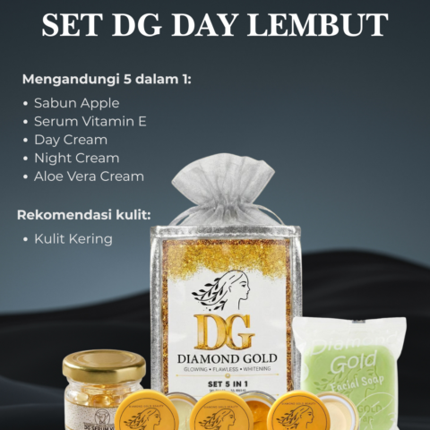 SET DIAMOND GOLD DAY CREAM LEMBUT