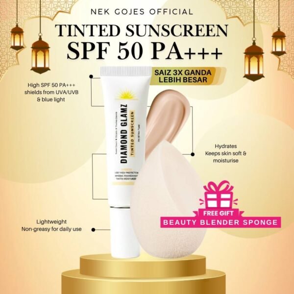 DIAMOND GLAMZ TINTED SUNSCREEN