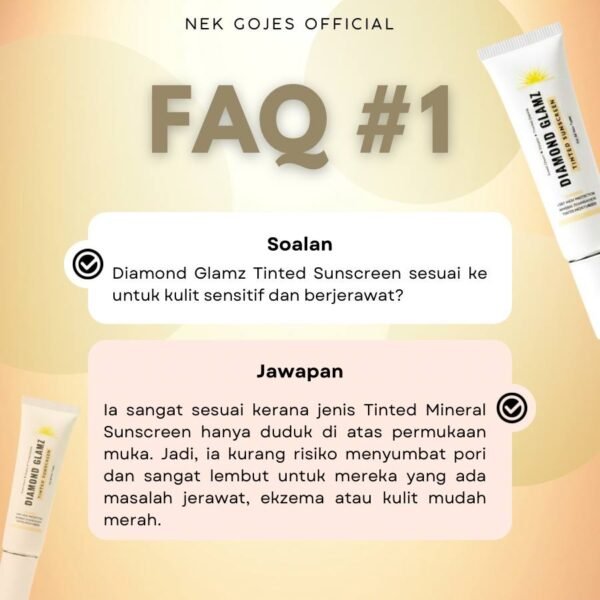 DIAMOND GLAMZ TINTED SUNSCREEN