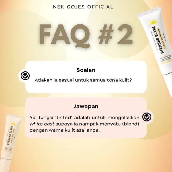 DIAMOND GLAMZ TINTED SUNSCREEN