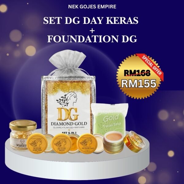SET DG DAY KERAS + FOUNDATION DG