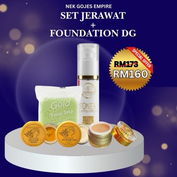 SET JERAWAT + FOUNDATION DG