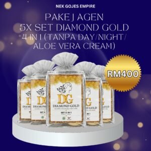 PAKEJ AGEN SET 4 IN 1 TANPA DAY/NIGHT/ALOE VERA CREAM