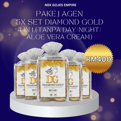 PAKEJ AGEN SET 4 IN 1 TANPA DAY/NIGHT/ALOE VERA CREAM
